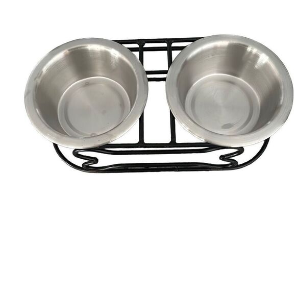 Pet Raised Bowl Feeder and 2 Bowls​ - Picture 2 of 3